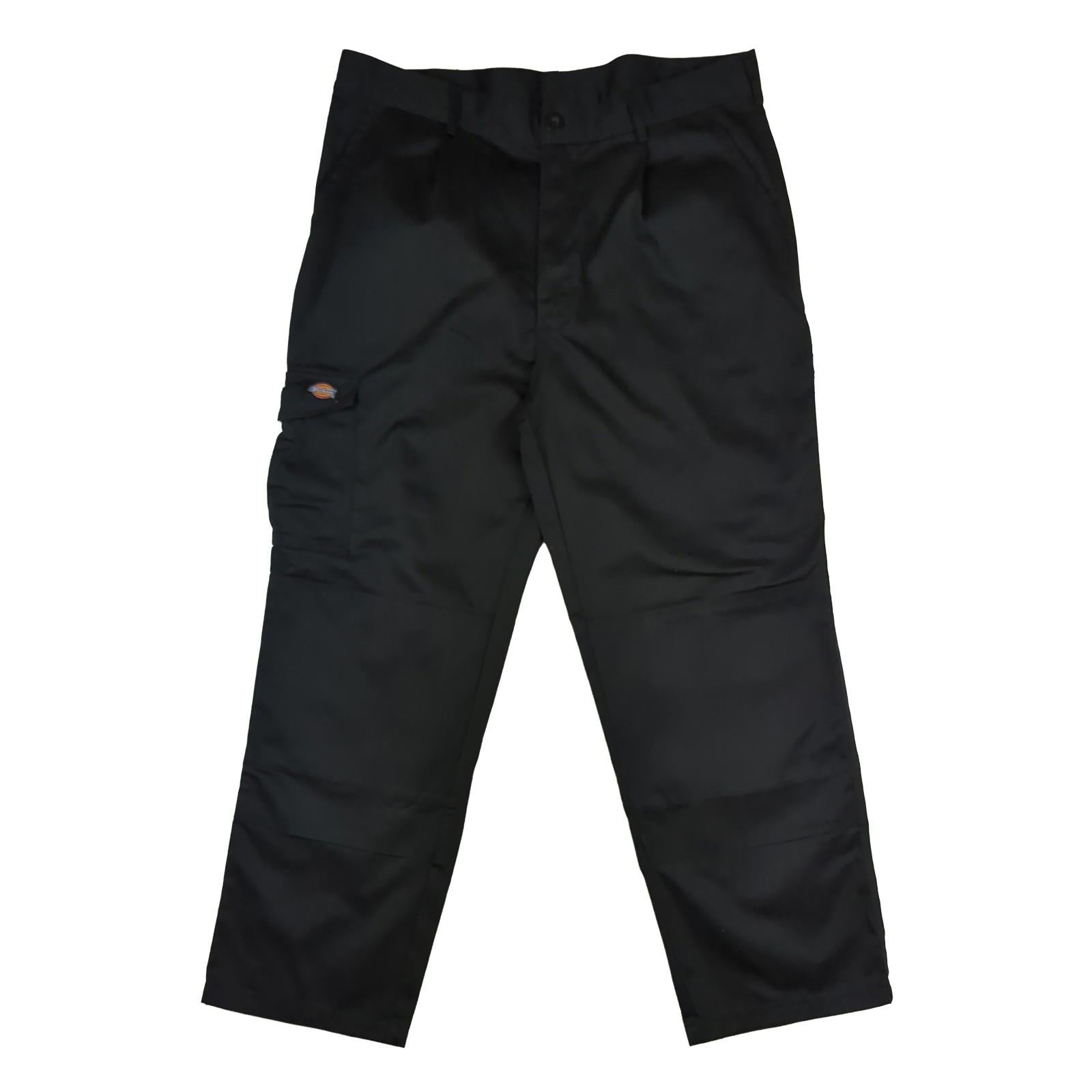 Dickies Dickies Black Cargo Work Trousers Utility Combat Pants Size 38 S Regular Fit workear RewearableUK