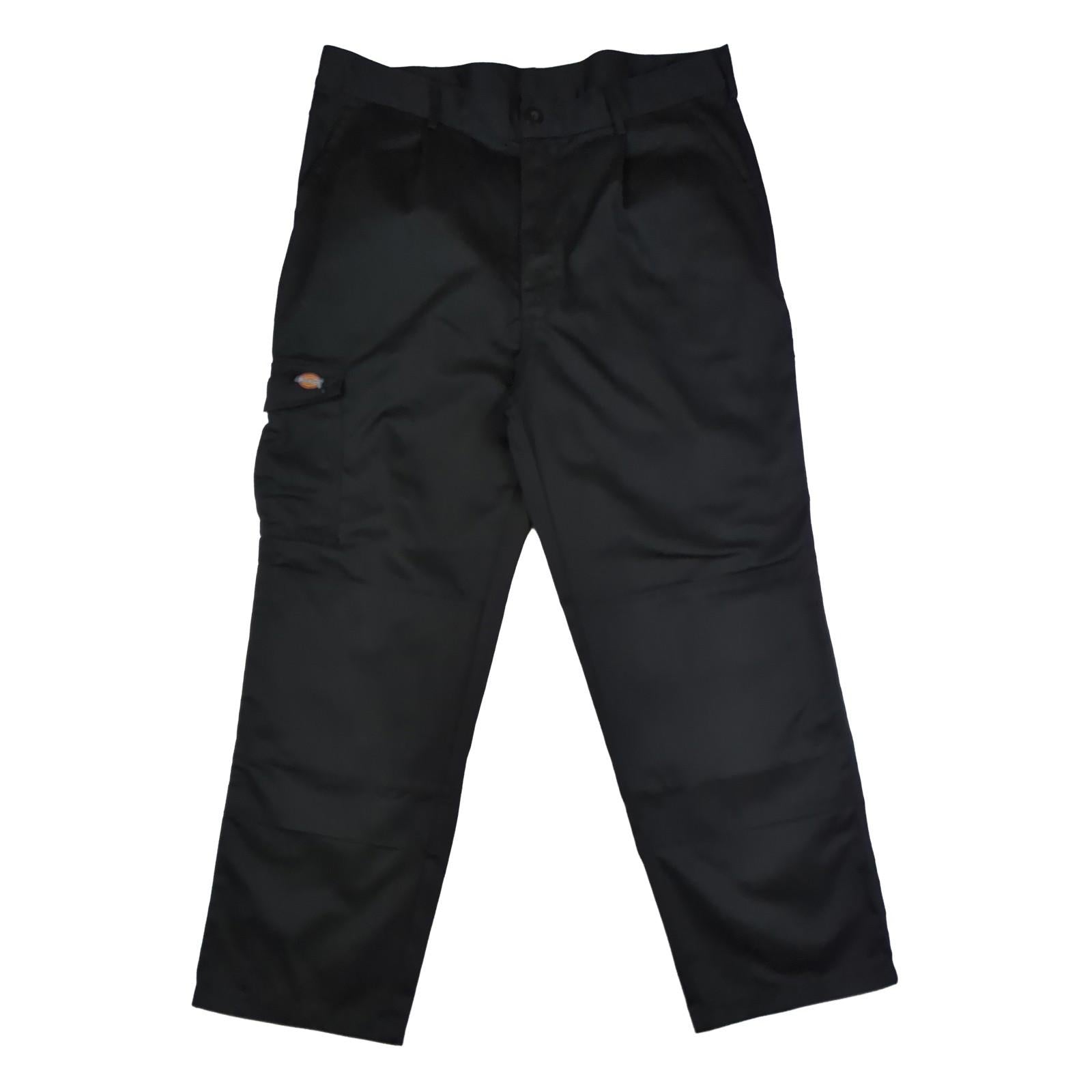 Dickies Dickies Black Cargo Work Trousers Utility Combat Pants Size 38 S Regular Fit workear RewearableUK