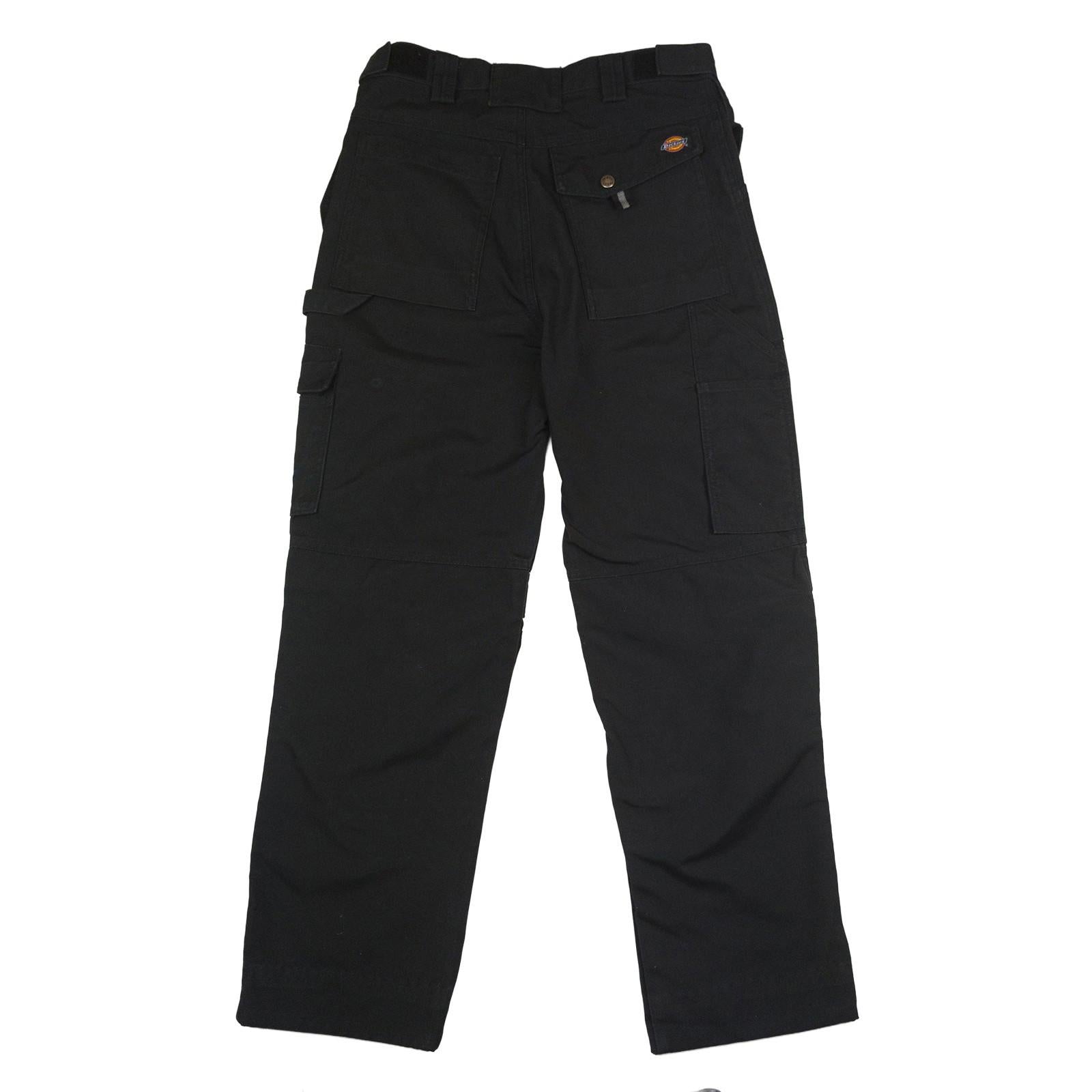 Dickies Dickies Black Cargo Work Trousers - W30 R DRESSING RewearableUK