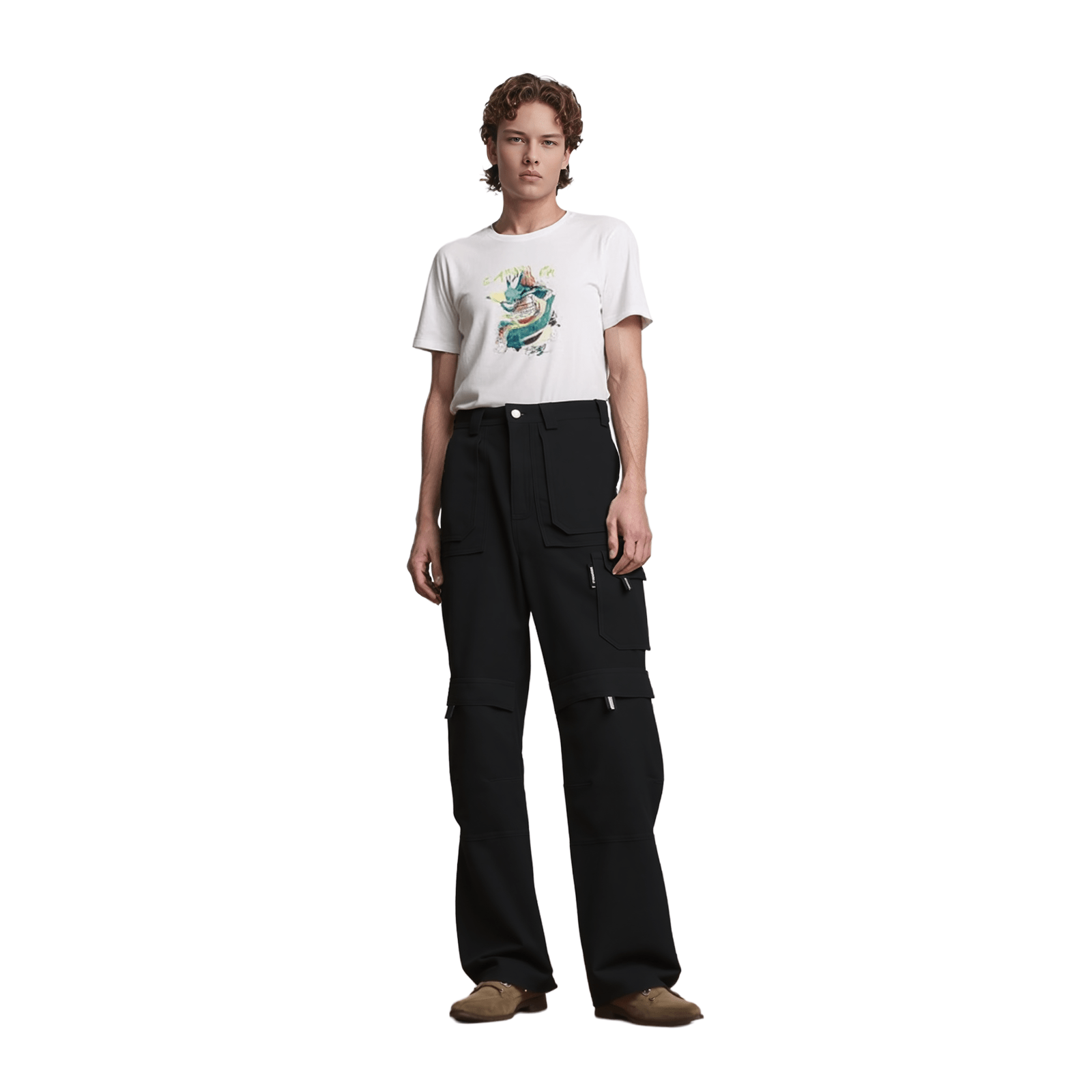 Dickies Dickies Black Cargo Work Trousers - W30 R DRESSING RewearableUK