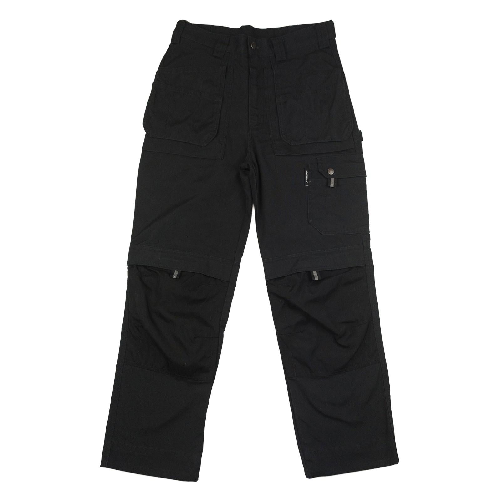 Dickies Dickies Black Cargo Work Trousers - W30 R DRESSING RewearableUK