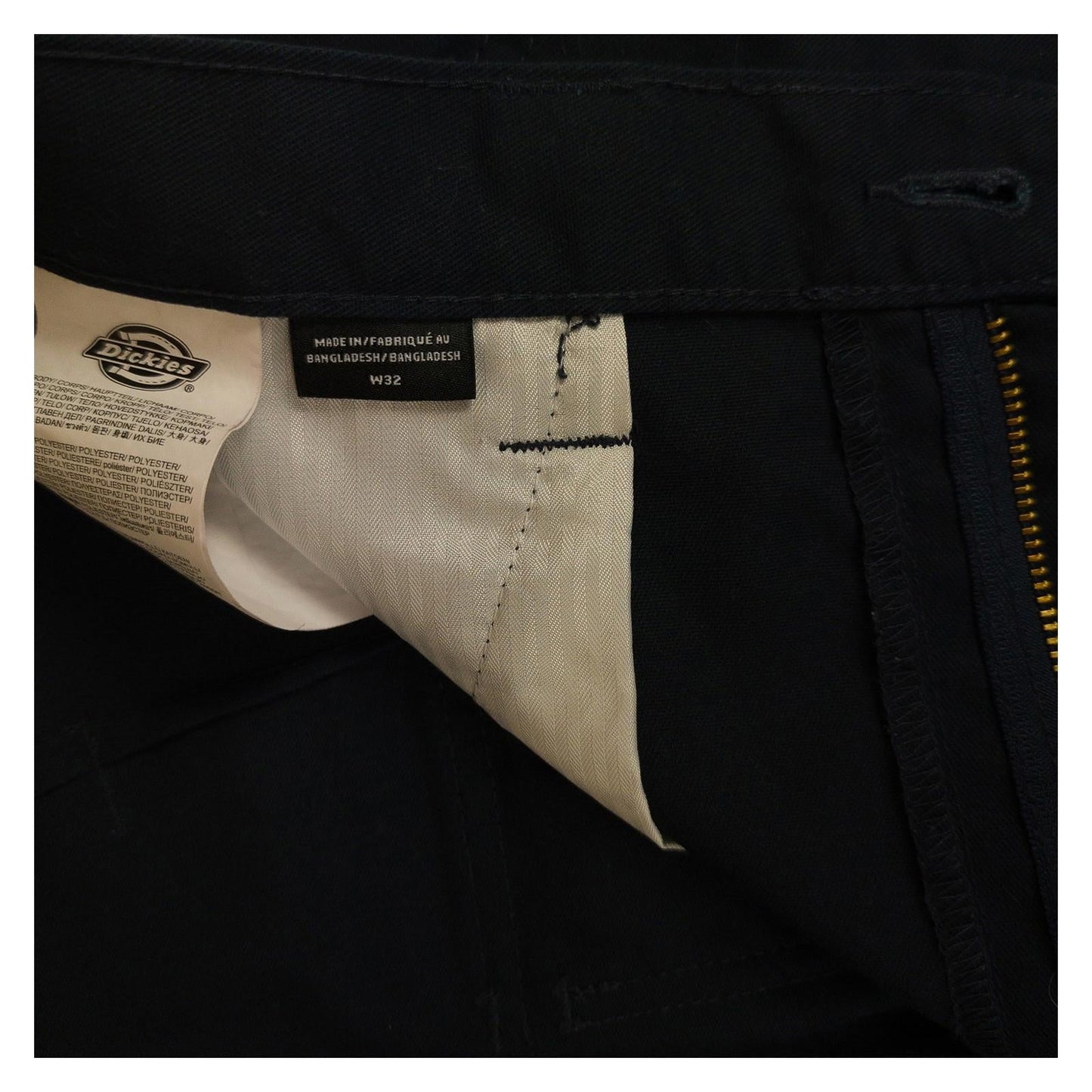 Dickies Dickies Black Cargo Work Trousers - W32 Regular workear RewearableUK