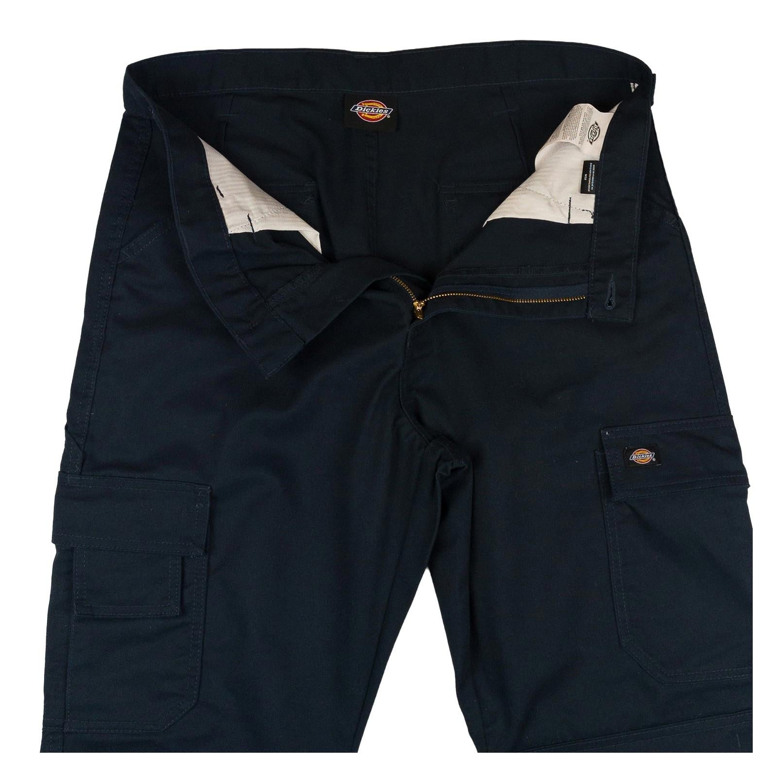 Dickies Dickies Black Cargo Work Trousers - W32 Regular workear RewearableUK