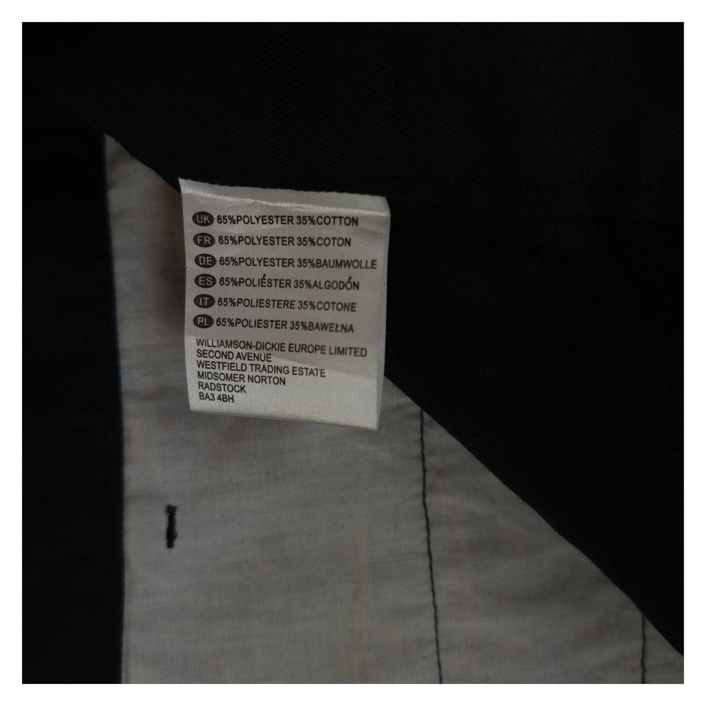 Dickies Black Work Trousers 32 R – Used Very Good by Dickies – workear | RewearableUK