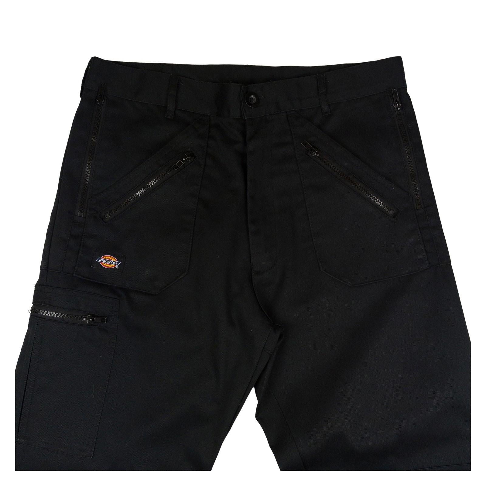 Dickies Black Work Trousers 32 R – Used Very Good by Dickies – workear | RewearableUK