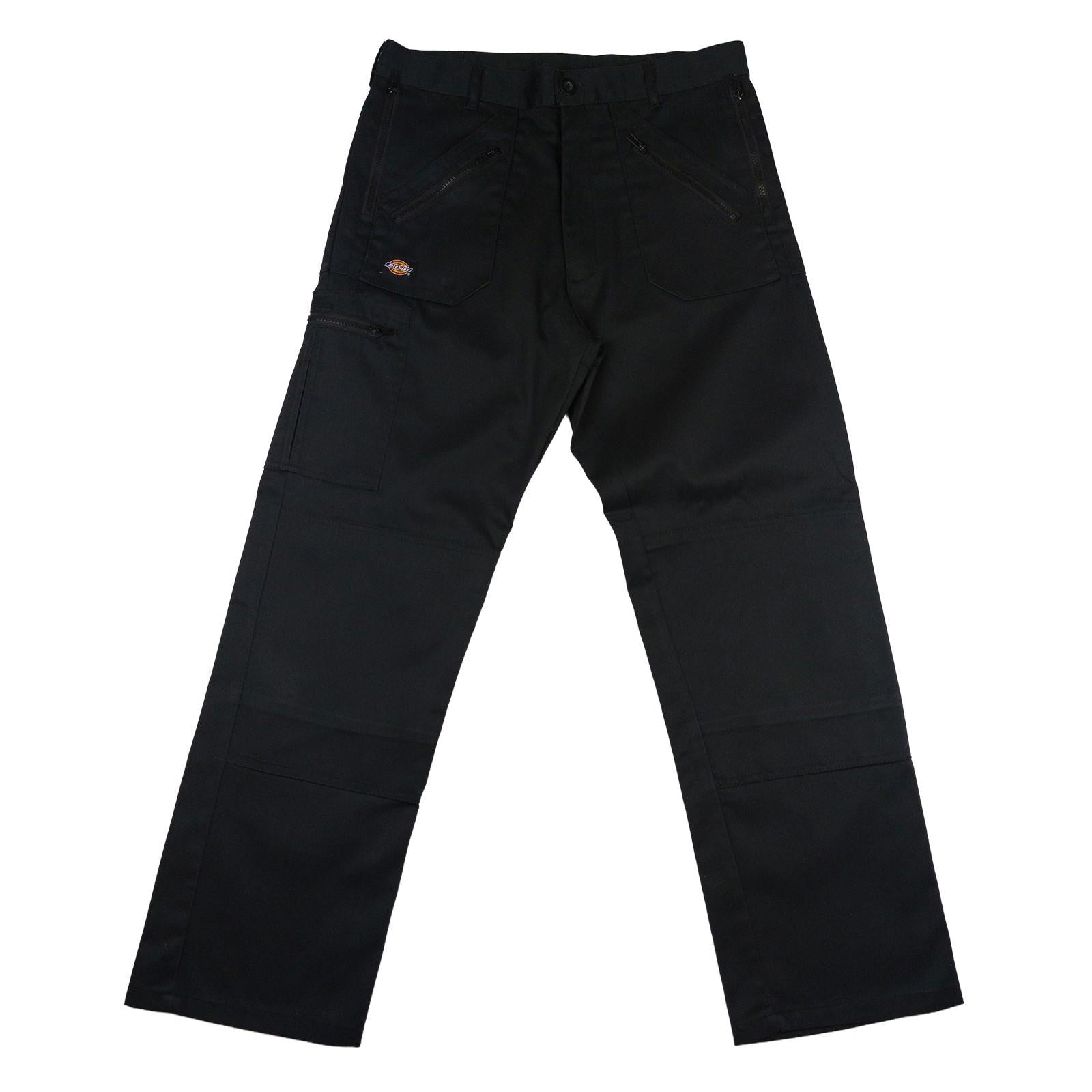 Dickies Black Work Trousers 32 R – Used Very Good by Dickies – workear | RewearableUK