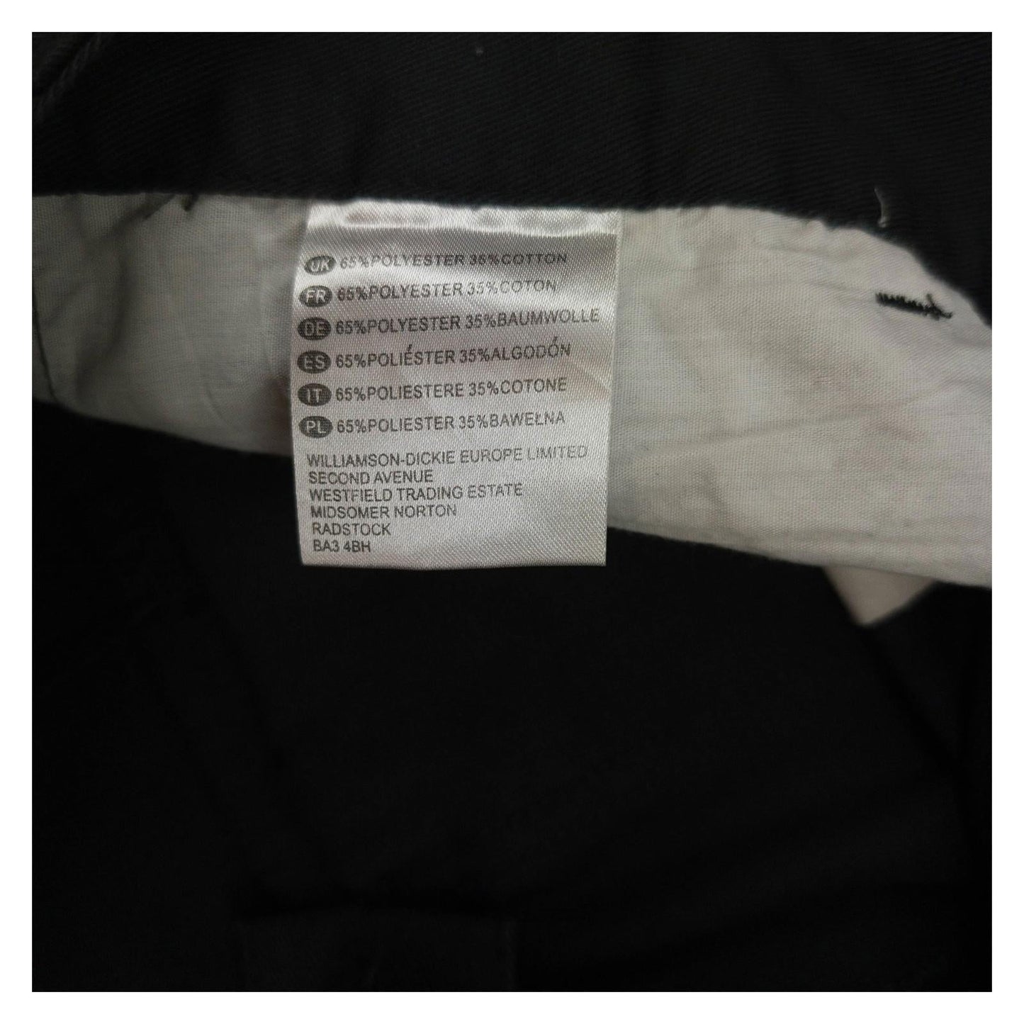 Dickies Dickies Black Workwear Cargo Shorts - W36 workear RewearableUK