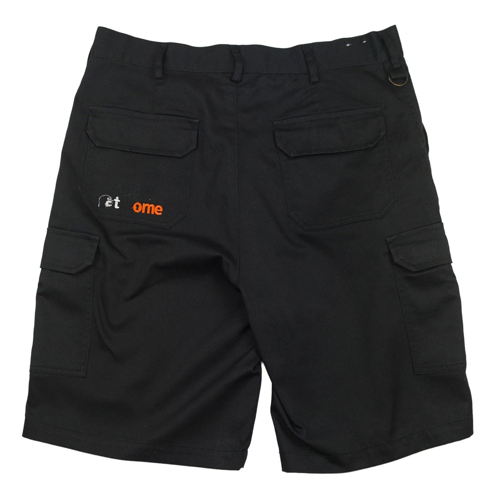 Dickies Dickies Black Workwear Cargo Shorts - W36 workear RewearableUK