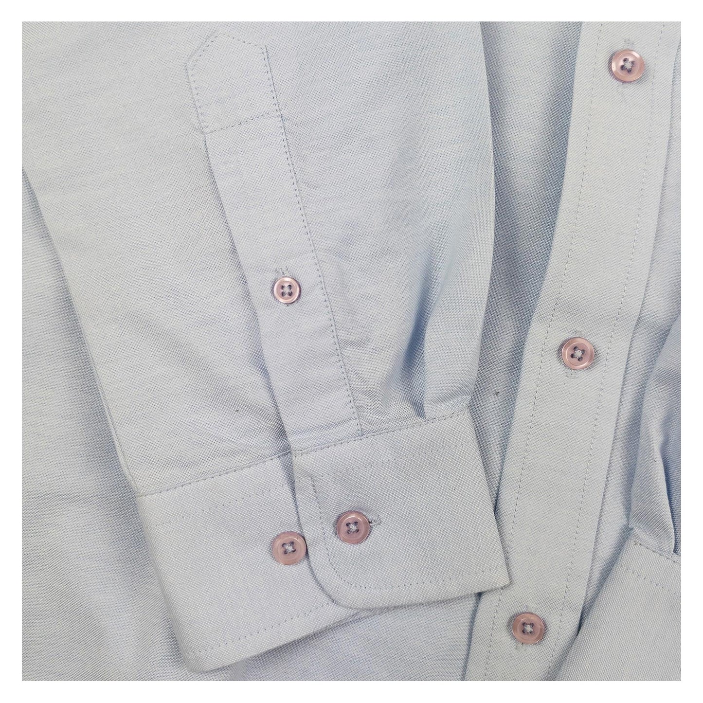 Dickies Blue Oxford Shirt Long Sleeve Size 15 Medium Workwear Smart Casual New by Dickies – shirt | RewearableUK