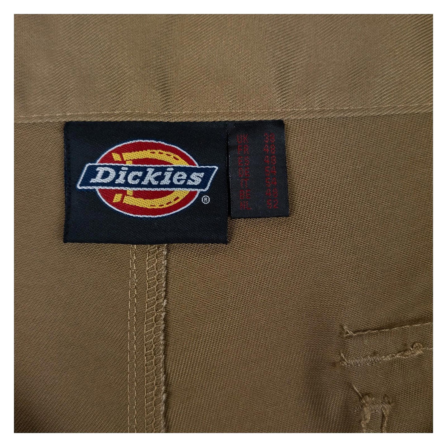 Dickies Cargo Shorts W38 Khaki Beige Workwear Casual Multi Pocket Pants NWT by Dickies – | RewearableUK