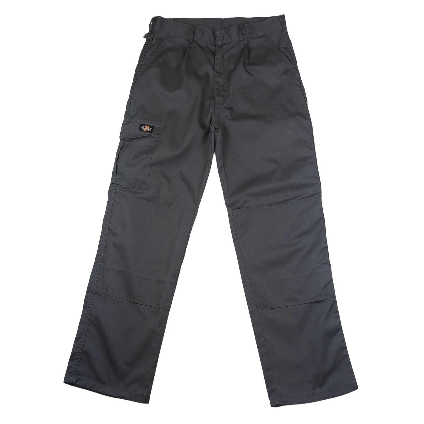 Dickies Cargo Trousers 32 R Grey Workwear Pants Multi Pocket Polycotton by Dickies – | RewearableUK