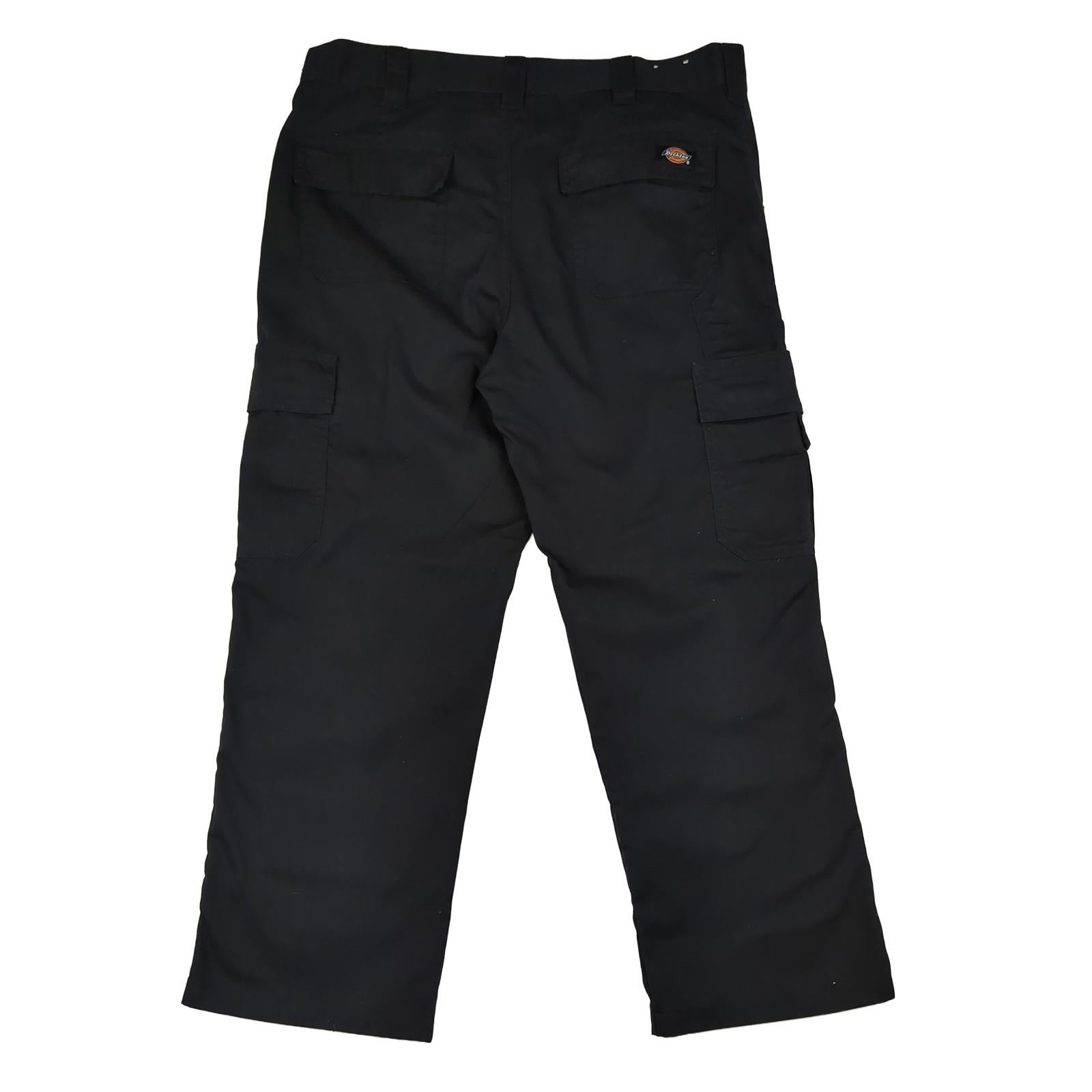 Dickies Dickies Cargo Work Trousers Black - 34 R workear RewearableUK