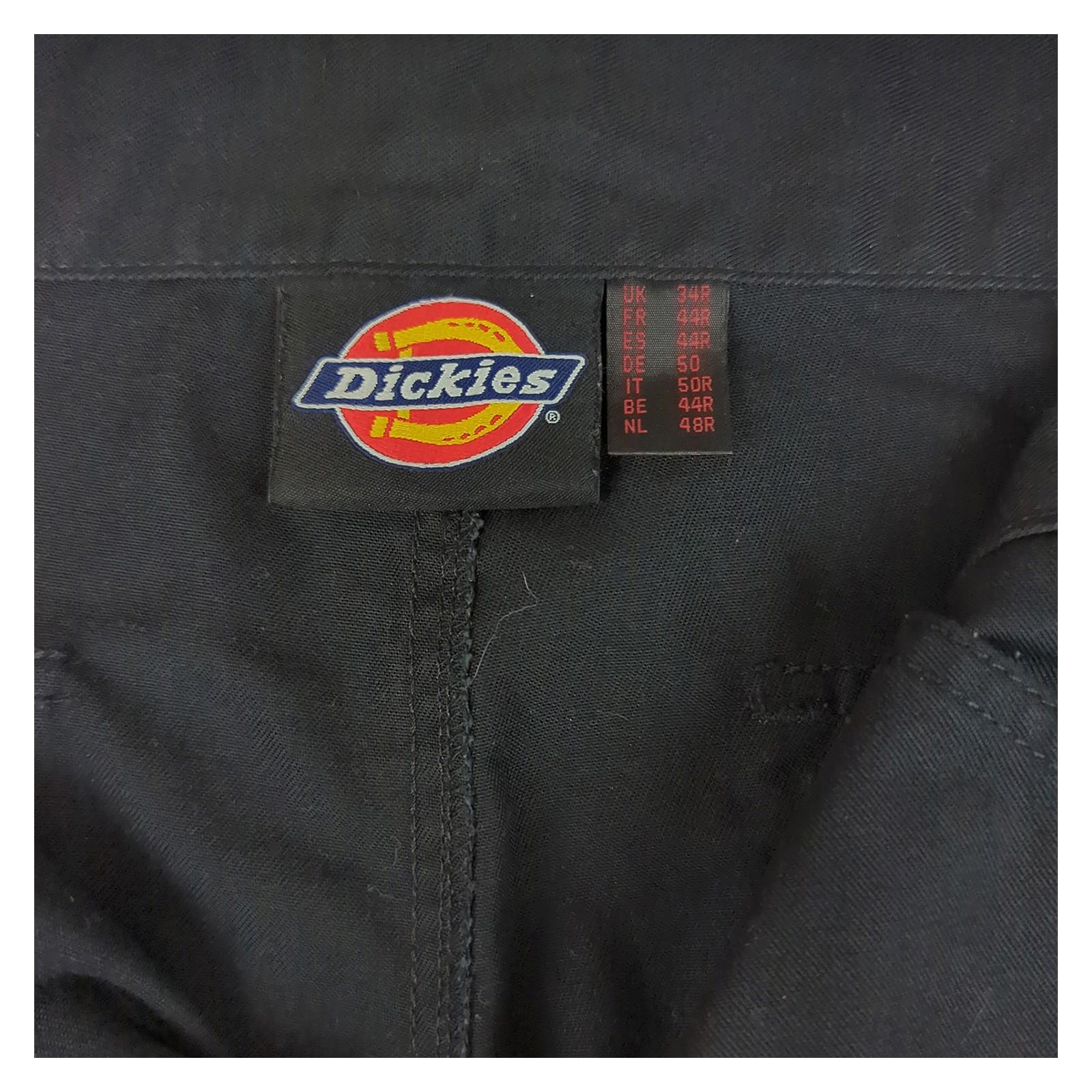 Dickies Dickies Cargo Work Trousers Black - 34 R workear RewearableUK