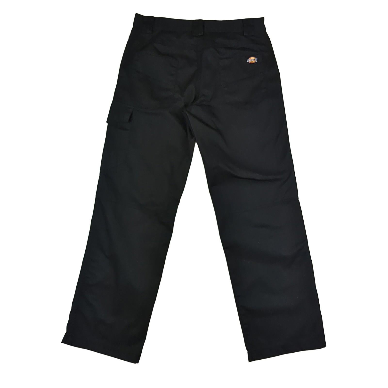 Dickies Dickies Cargo Work Trousers Black - Women's UK 10 workear RewearableUK
