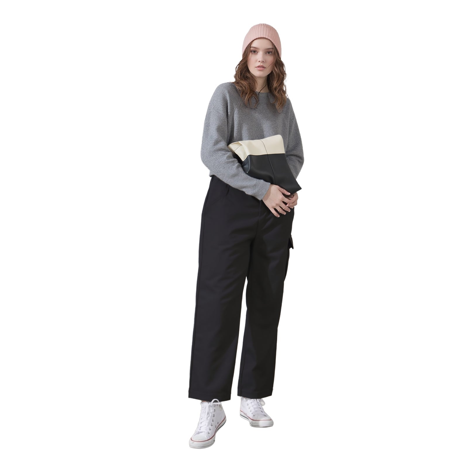 Dickies Dickies Cargo Work Trousers Black - Women's UK 10 workear RewearableUK