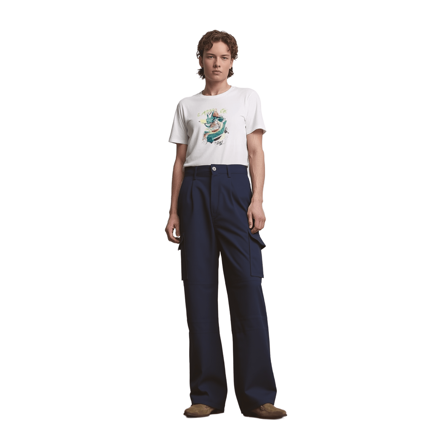 Dickies Cargo Work Trousers Navy W36 R – Used Excellent by Dickies – workear | RewearableUK