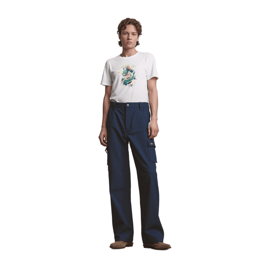 Dickies Dickies Cargo Work Trousers - Navy W38 L32 workear RewearableUK
