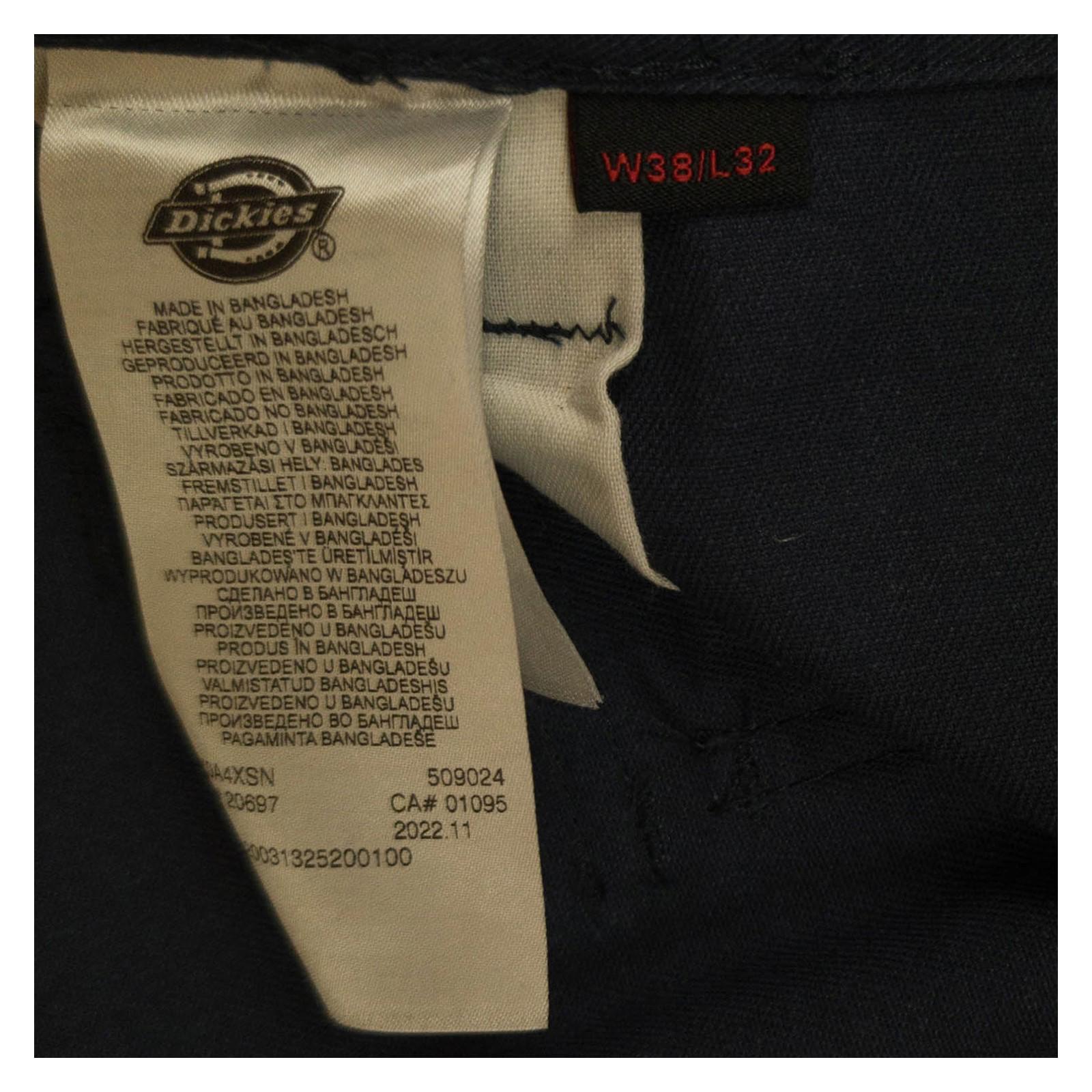 Dickies Dickies Cargo Work Trousers - Navy W38 L32 workear RewearableUK
