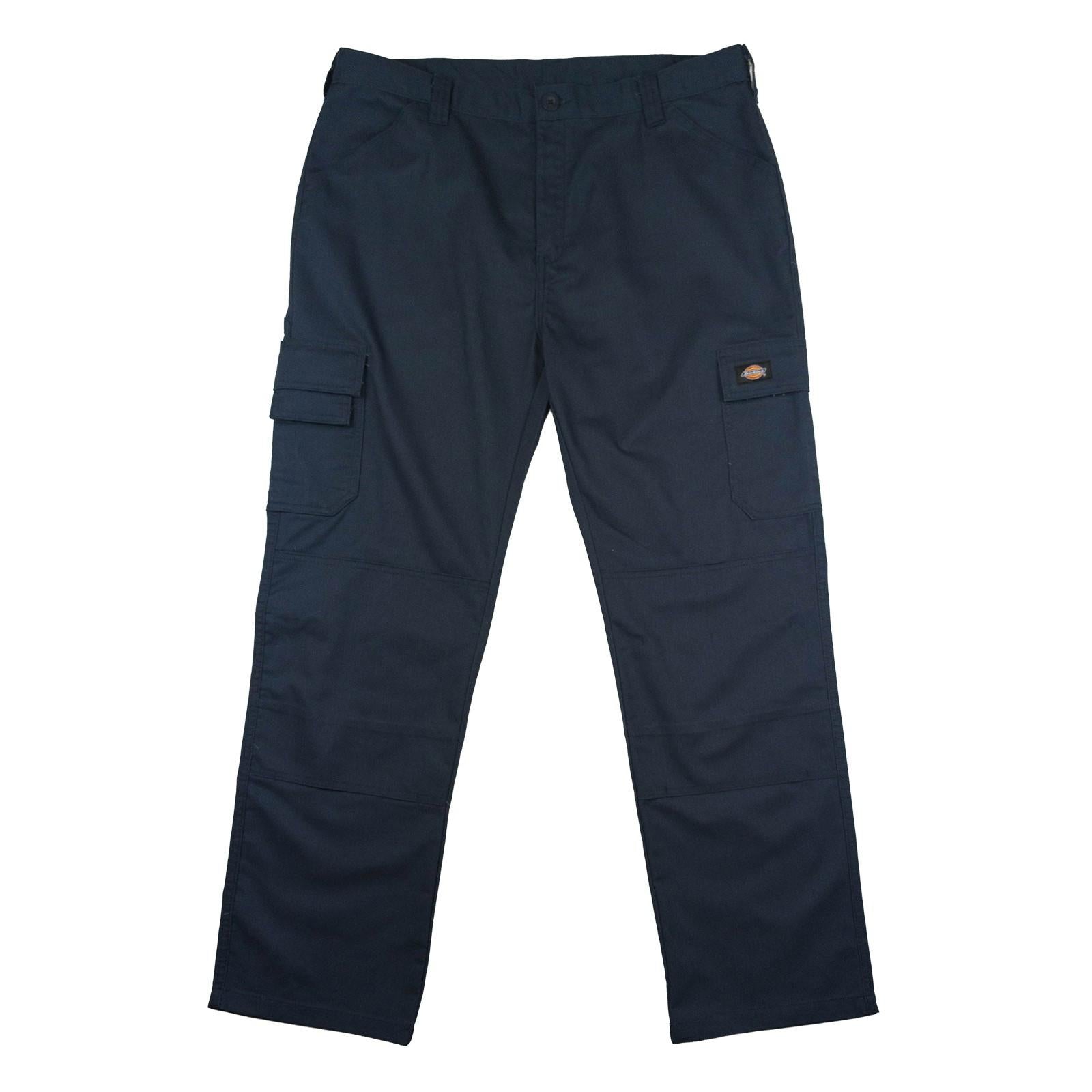Dickies Dickies Cargo Work Trousers - Navy W38 L32 workear RewearableUK