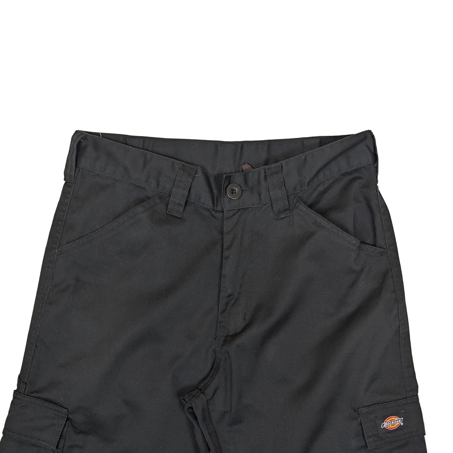 Dickies Cargo Work Trousers W30 Regular Black Combat Pants Knee Pad Pockets Mens by Dickies – | RewearableUK