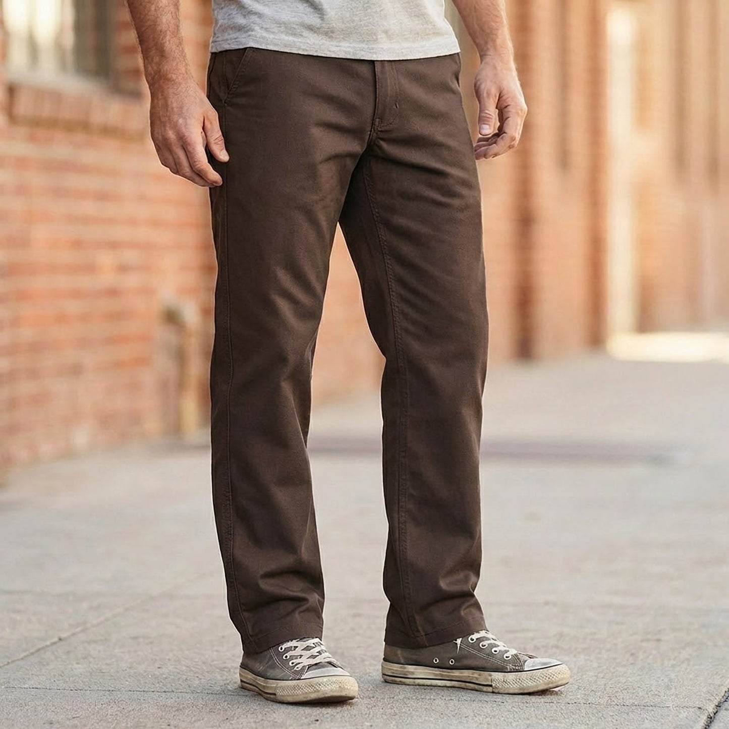 Dickies Classic Work Pants Dark Brown | W26 (NWOT) by Dickies – WORKWEAR | RewearableUK