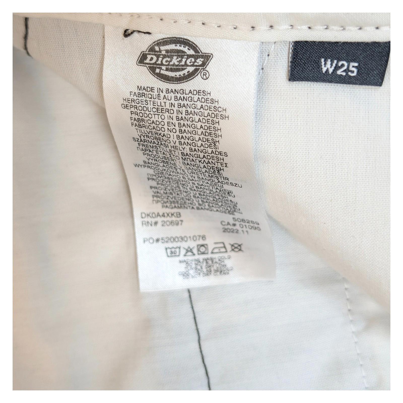 Dickies Classic Work Pants W25 Charcoal Grey Straight Leg Chino Trousers NWOT by Dickies – | RewearableUK