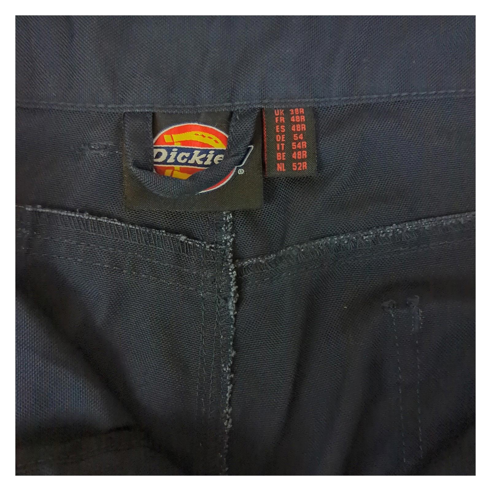 Dickies Dickies Convertible Cargo Trousers Zip Off Work Pants Navy Blue Men's 38 R workear RewearableUK