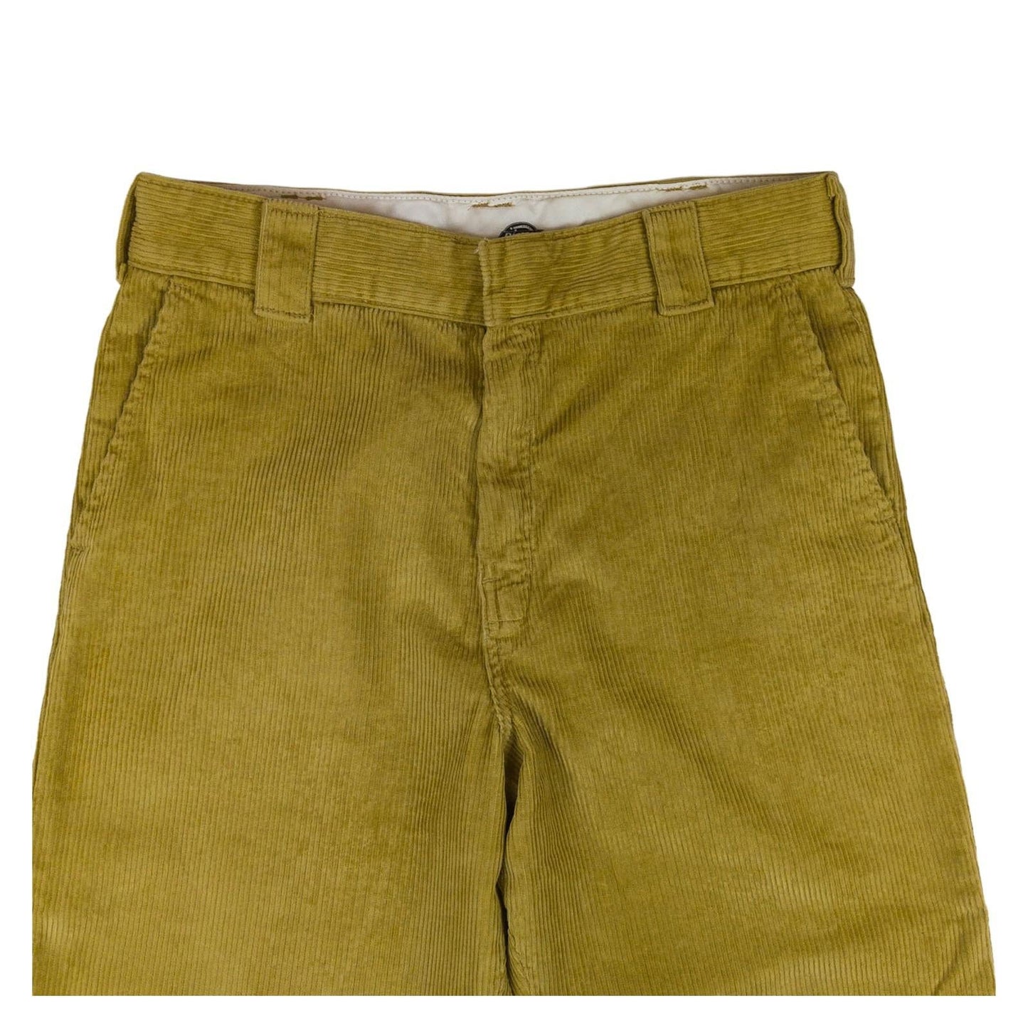 Dickies Dickies Corduroy Regular Fit Trousers Men W30 – Mustard Brown Cords workear RewearableUK
