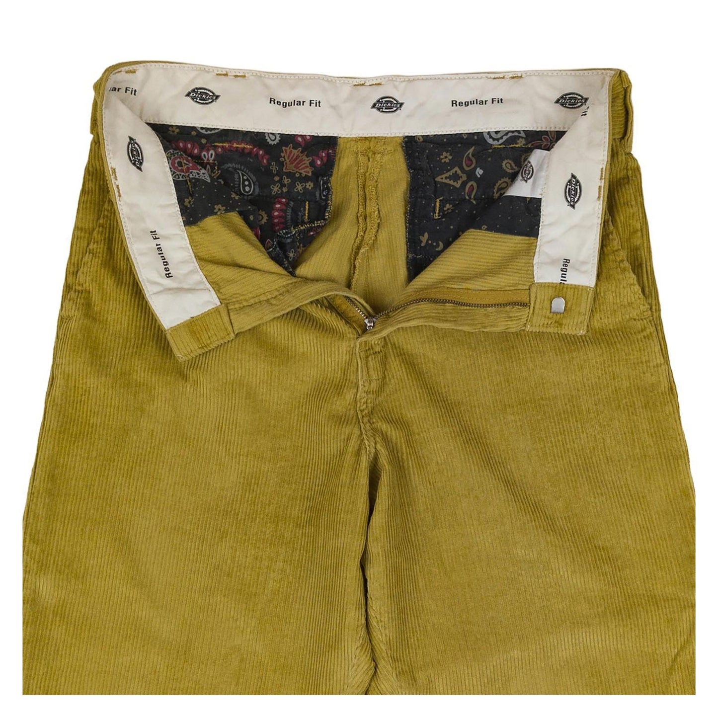 Dickies Dickies Corduroy Regular Fit Trousers Men W30 – Mustard Brown Cords workear RewearableUK