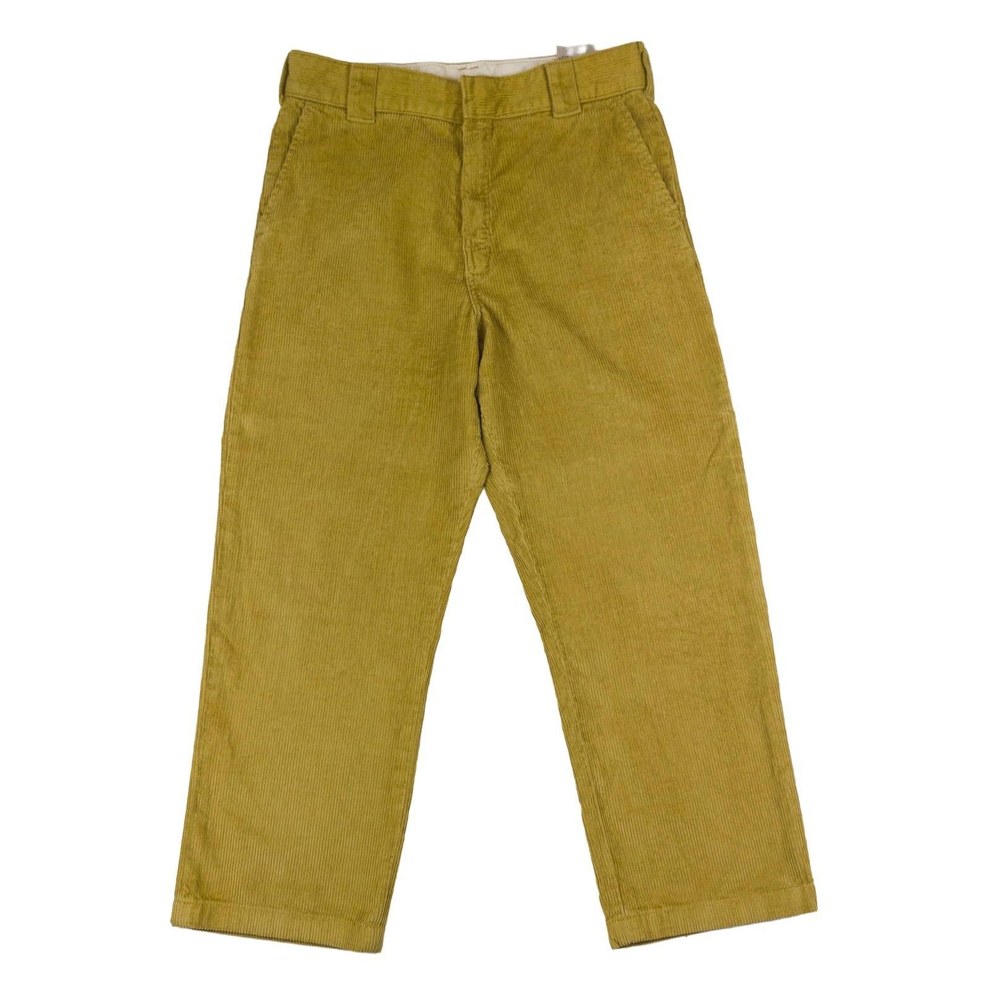 Dickies Dickies Corduroy Regular Fit Trousers Men W30 – Mustard Brown Cords workear RewearableUK