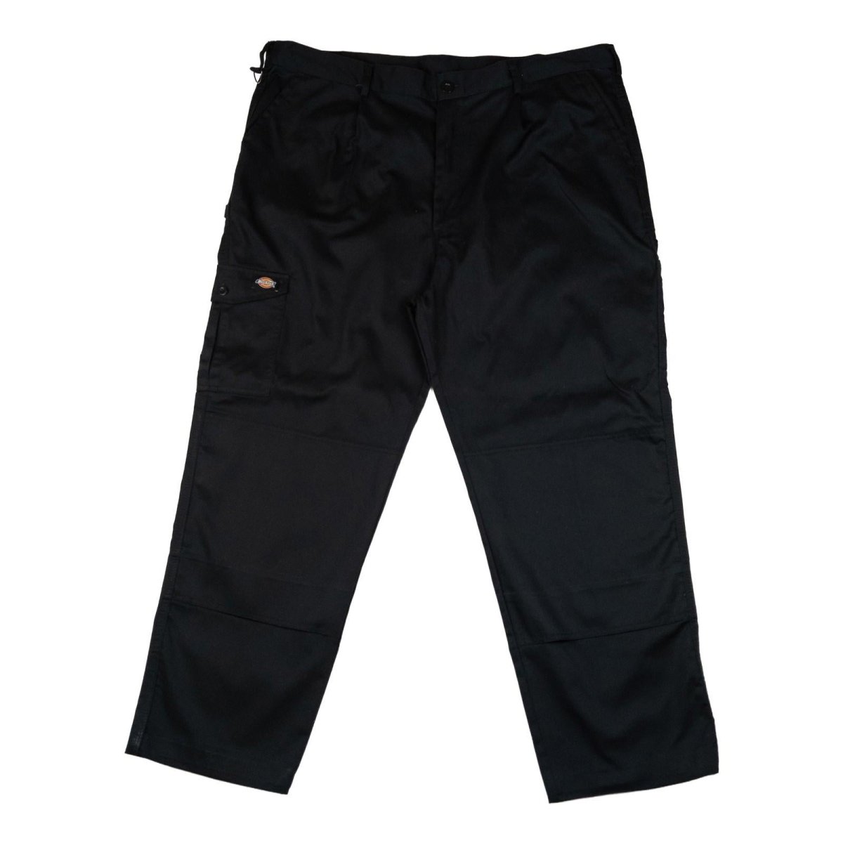 Dickies Double Knee Work Trousers Men's Black W34 31in Leg Altered Hem – Workwear product photo 1 | RewearableUK