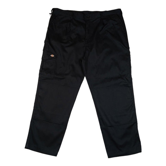 Dickies Double Knee Work Trousers Men's Black W34 31in Leg Altered Hem – Workwear product photo 1 | RewearableUK
