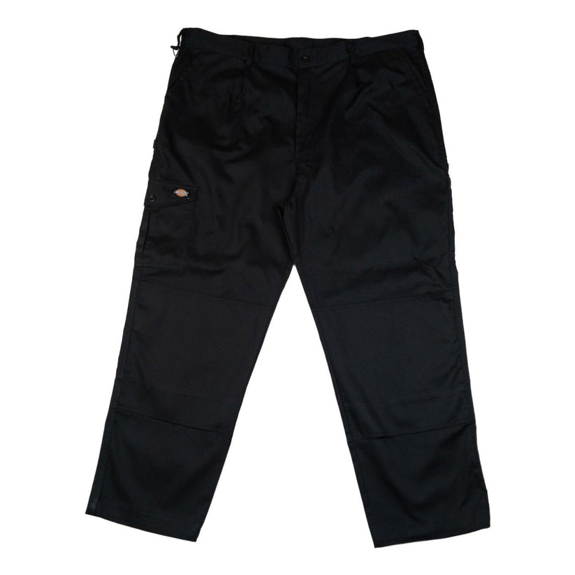 Dickies Double Knee Work Trousers Men's Black W34 31in Leg Altered Hem – Workwear product photo 1 | RewearableUK