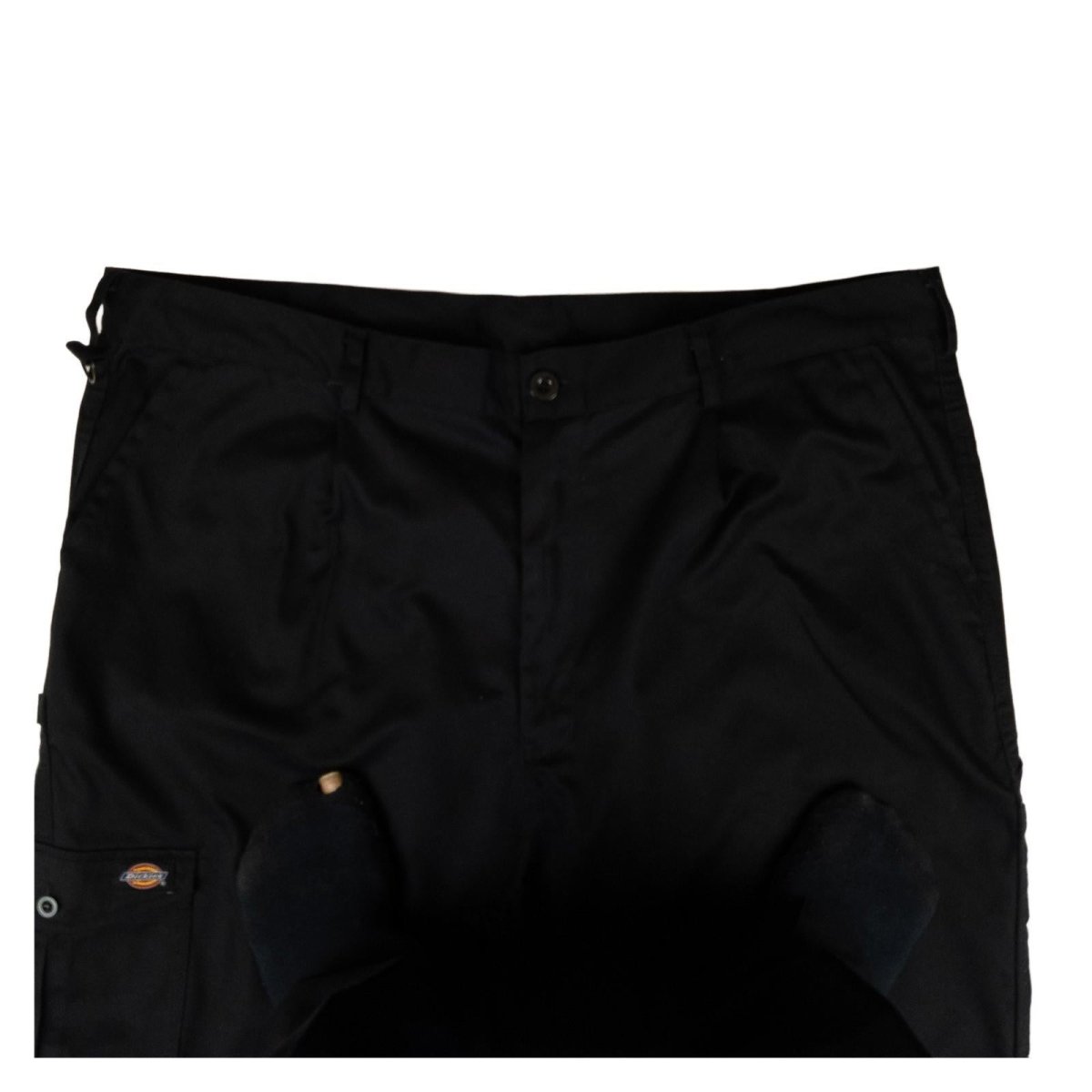 Dickies Double Knee Work Trousers Men's Black W34 31in Leg Altered Hem – Workwear product photo 4 | RewearableUK