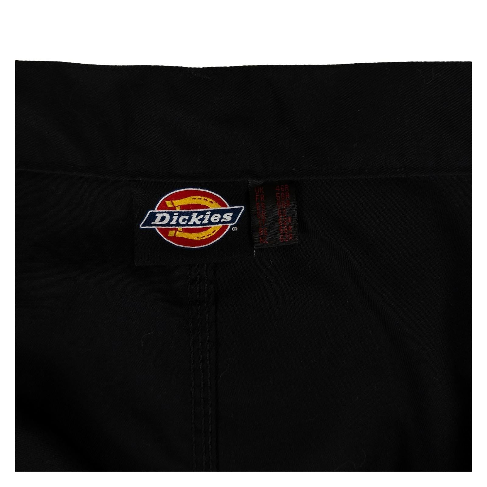 Dickies Double Knee Work Trousers Mens Black W34 Reinforced Heavy Duty ALTERED by Dickies – | RewearableUK