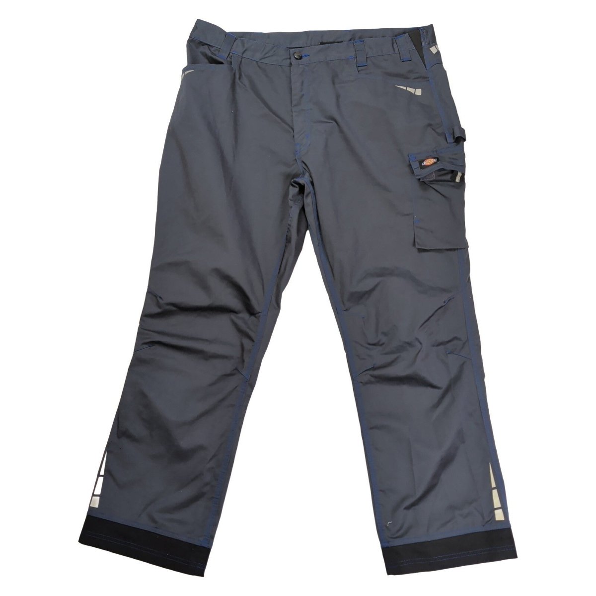 Dickies ED24/7 Everyday Work Trousers 42R Navy Grey Cargo Knee Pad Workwear – product photo 1 | RewearableUK