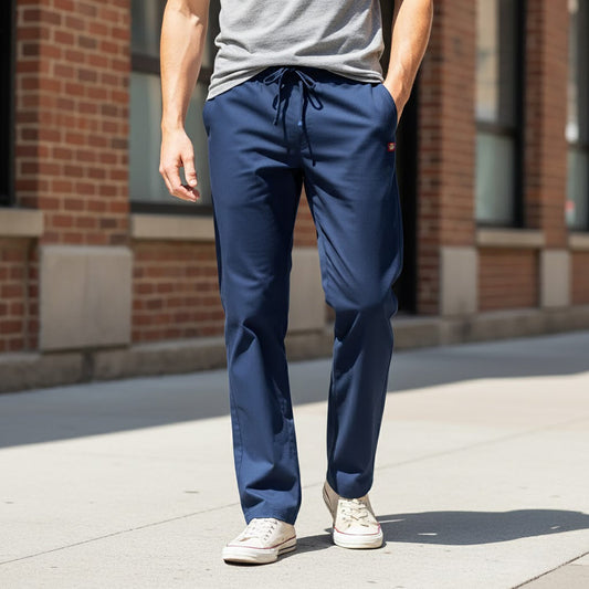 Dickies EDS Signature Unisex Scrub Trousers Navy | Size XS NWT by Dickies – workear | RewearableUK