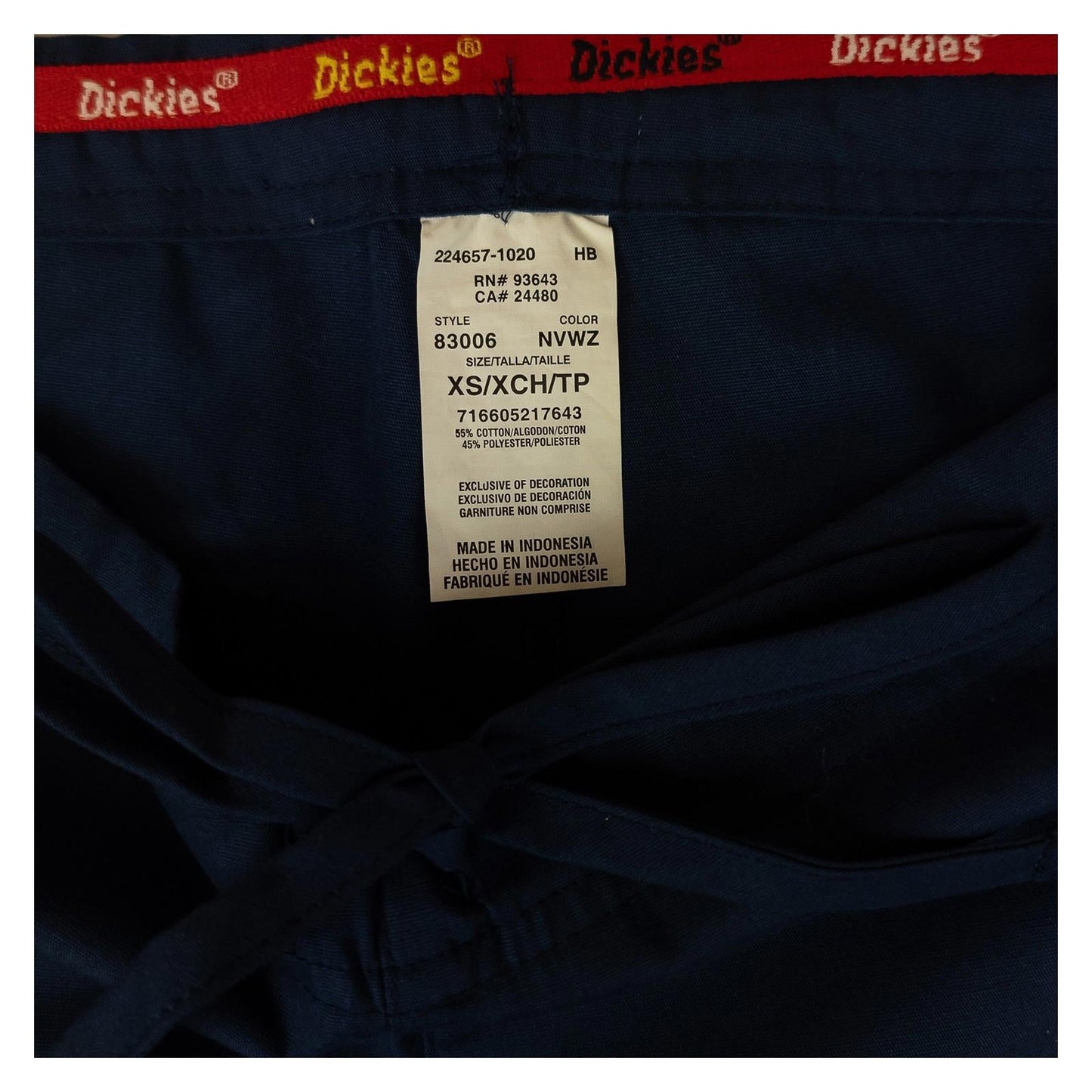 Dickies EDS Signature Unisex Scrub Trousers XS Navy Blue Workwear NWT 83006 by Dickies – | RewearableUK