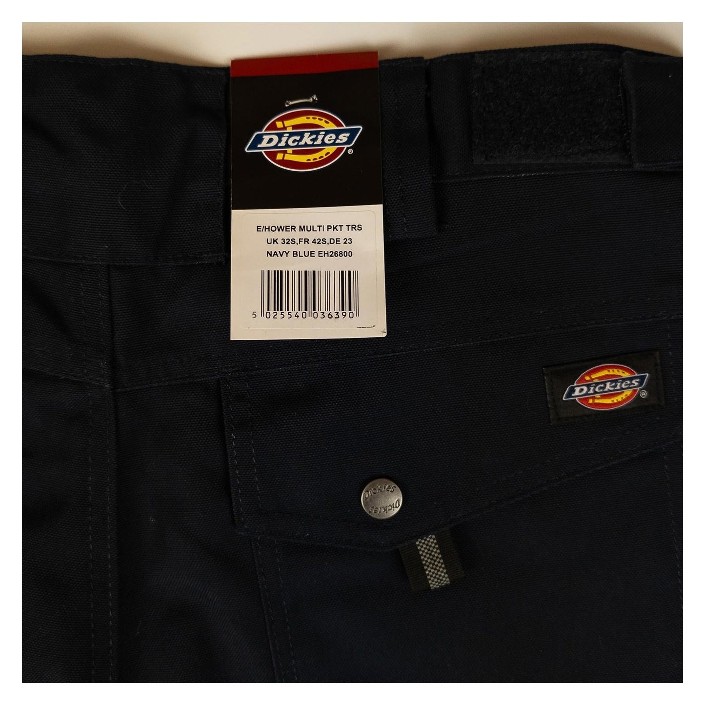 Dickies Eisenhower Multi Pocket Trousers 32S Navy Cordura Knee Pad Work Pants Ne by Dickies – | RewearableUK