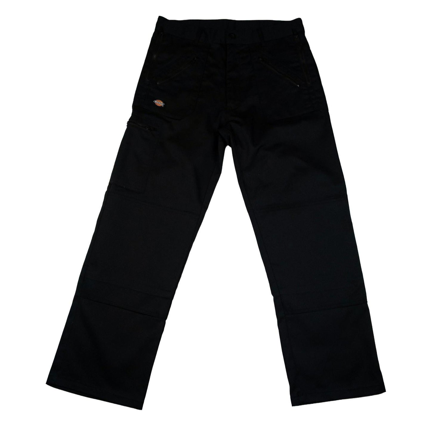 Dickies Eisenhower Work Trousers W32 S Short Black Zip Pockets Knee Pad Cargo by Dickies – | RewearableUK
