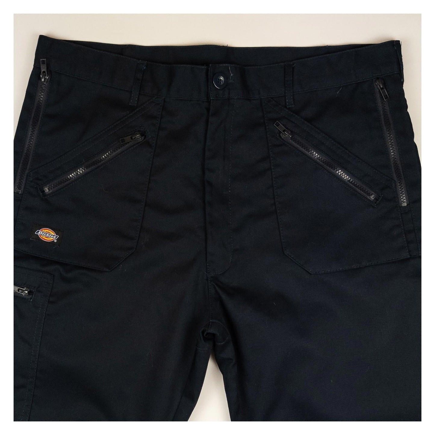 Dickies Eisenhower Work Trousers W44 R Black Knee Pad Zip Pockets Big & Tall by Dickies – | RewearableUK