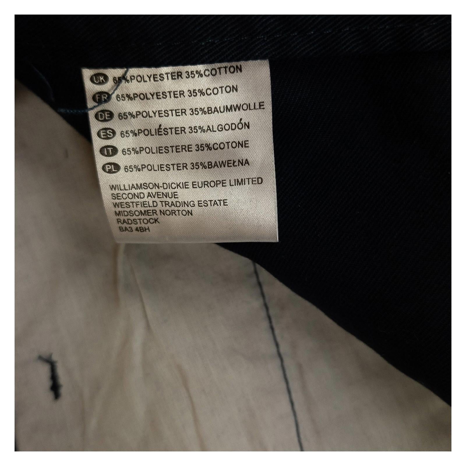 Dickies Eisenhower Work Trousers W44 R Black Knee Pad Zip Pockets Big & Tall by Dickies – | RewearableUK