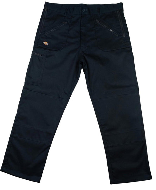 Dickies Eisenhower Work Trousers W44 R Black Knee Pad Zip Pockets Big & Tall by Dickies – | RewearableUK
