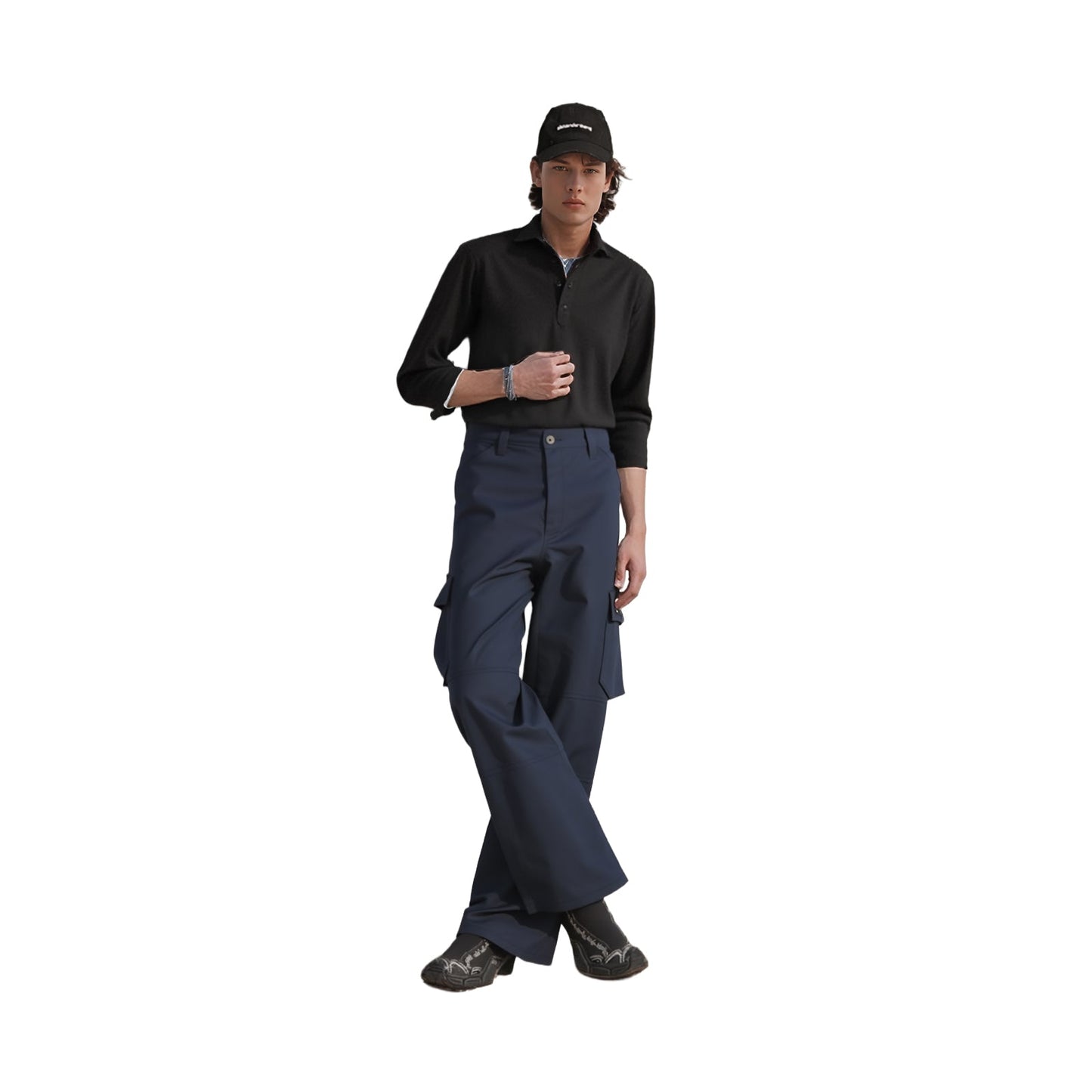 Dickies Everyday Cargo Work Trousers Knee Pad Navy | Men's W32 L32 NWT by Dickies – | RewearableUK