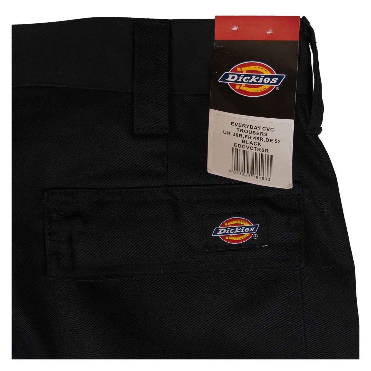 Dickies Everyday CVC Work Trousers Black W36 R – New with Tags by Dickies – workear | RewearableUK