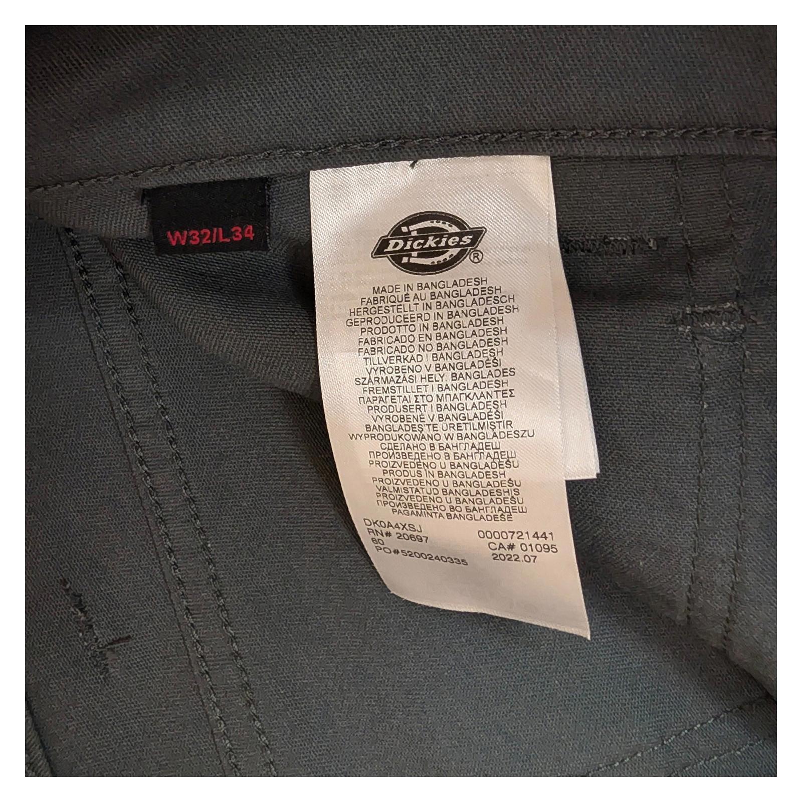 Dickies Flex Lead In Work Trousers W32 L34 Grey Cargo Knee Pad Pockets DK0A4XSJ by Dickies – | RewearableUK