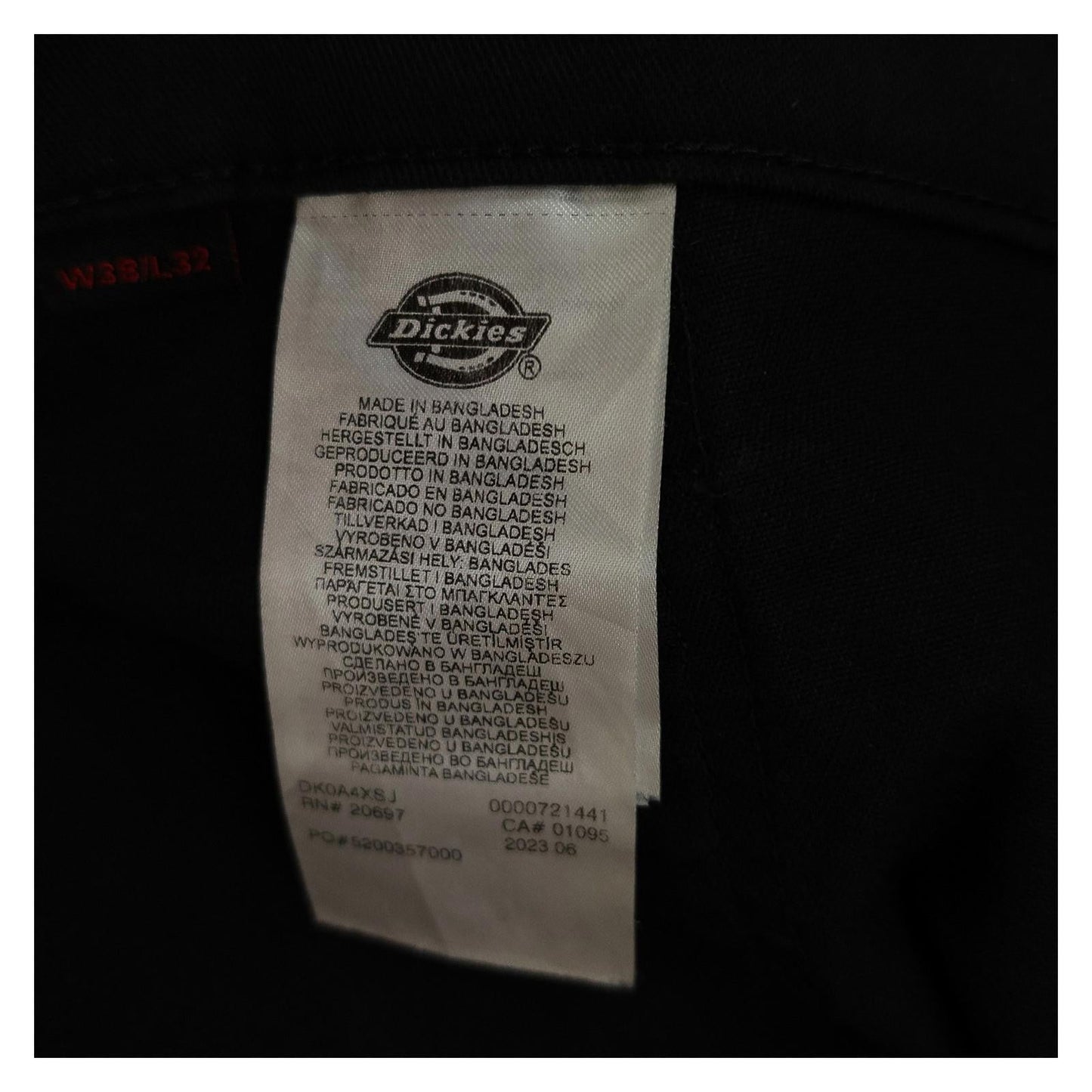 Dickies Flex Men's Work Trousers W38 L32 Black Cargo Utility Combat Pants by Dickies – | RewearableUK