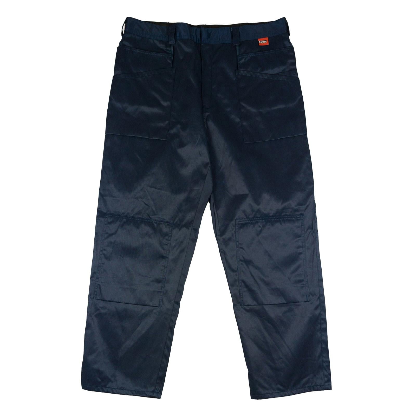 DICKIES Grafters Navy Workwear Cargo Trousers 40R – Durable & Practical by Dickies – | RewearableUK