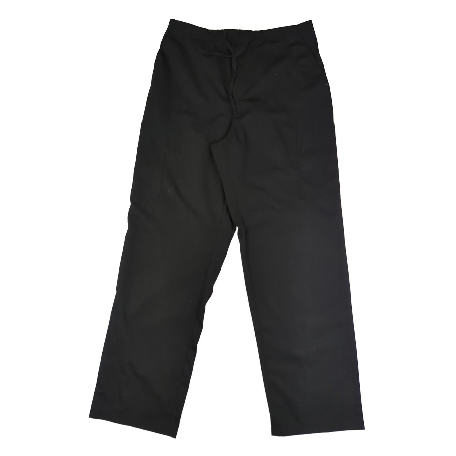 Dickies Dickies HC50601 Unisex M Black Scrub Trousers Workwear Pants workear RewearableUK