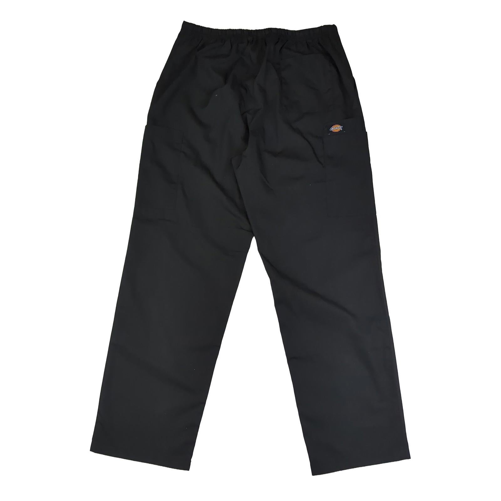 Dickies Dickies HC50601 Unisex M Black Scrub Trousers Workwear Pants workear RewearableUK